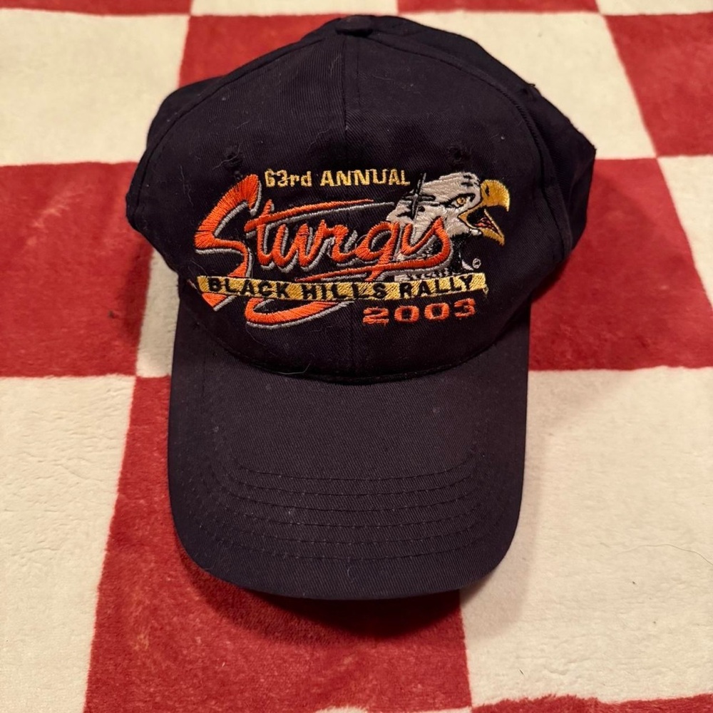 Black Sturgis Black Hills Rally Cap